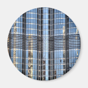 Burj Khalifa Abstract Magnet