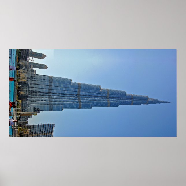 Burj Khalifa - Affiche photographique (Devant)