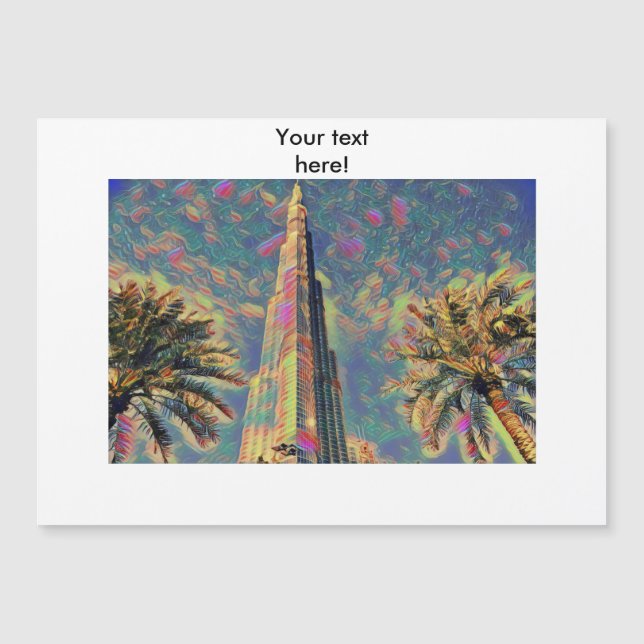 Burj Khalifa painting (Front)
