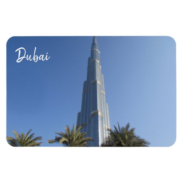 burj khalifa palms magnet (Horizontal)