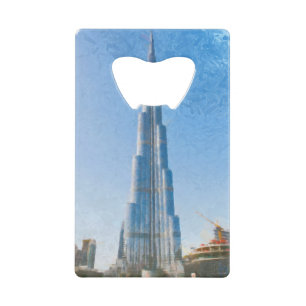 Burj Khalifa, peinture de Dubaï