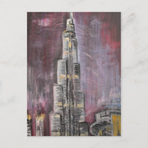 Burj Khalifa Postcard