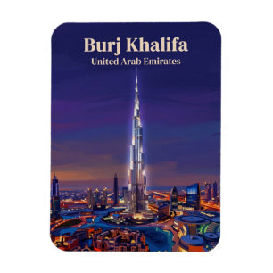 Burj Khalifa United Arab Emirates Magnet