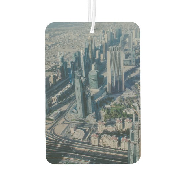 Burj Khalifa view,Dubai Air Freshener (Back)