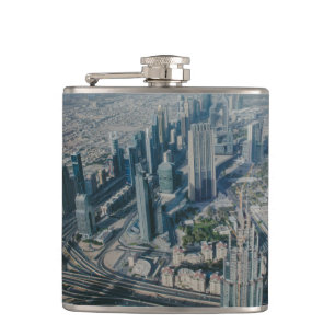 Burj Khalifa view,Dubai Hip Flask