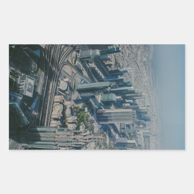 Burj Khalifa view,Dubai Sticker (Front)