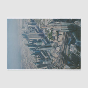 Burj Khalifa view,Dubai Tissue Paper