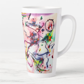 Burkay Rosada Swirls ArtLatte Mug