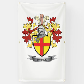 Burke Coat of Arms Banner