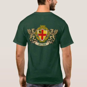 Burke Irish Shield & Griffins Personalized T-Shirt