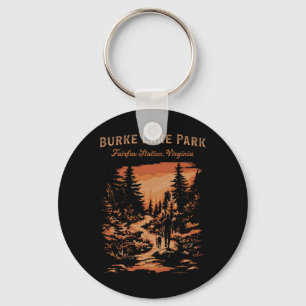 Burke Lake Park Fairfax Station Virginia Hiking Tr Keychain