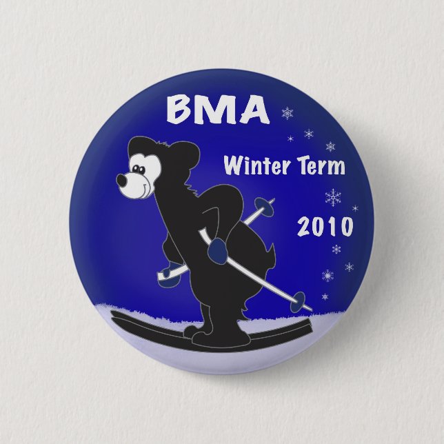 burkie button4.5 2 inch round button (Front)