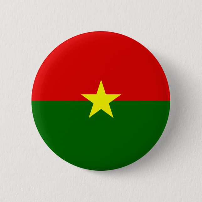 Burkina Faso 2 Inch Round Button (Front)