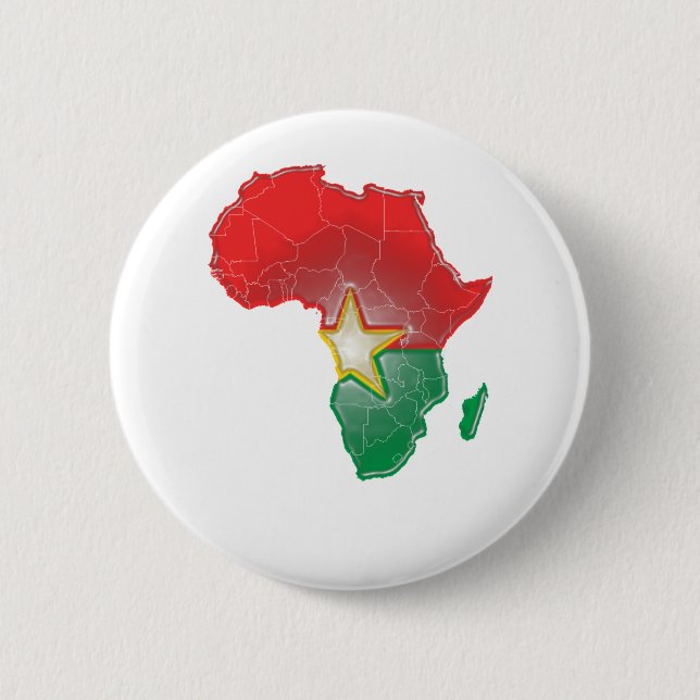 Burkina Faso 2 Inch Round Button (Front)