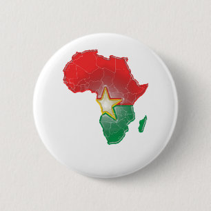 Burkina Faso 2 Inch Round Button