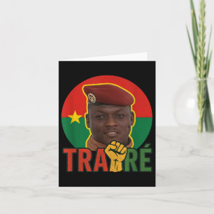 Burkina Faso - Bravo Captain Ibrahim Traoré _ Thom Card
