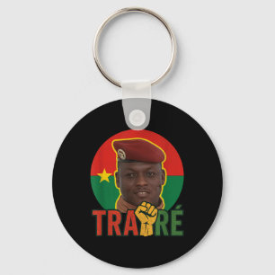 Burkina Faso - Bravo Captain Ibrahim Traoré _ Thom Keychain