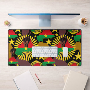 Burkina Faso Carte, drapeau et première révolution