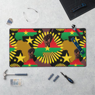 Burkina Faso Carte, drapeau et première révolution