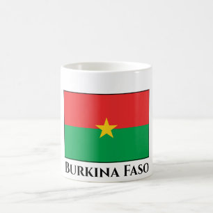 Burkina Faso Flag Coffee Mug