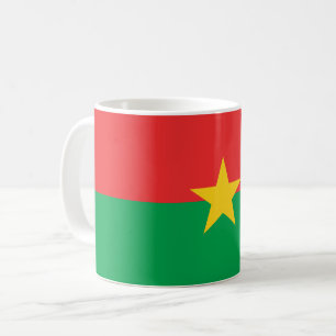Burkina Faso Flag Coffee Mug