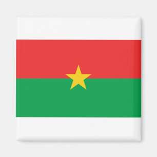 Burkina Faso Flag Magnet