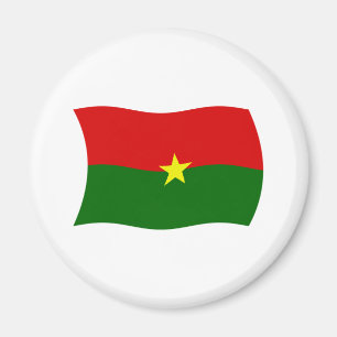 Burkina Faso Flag Magnet