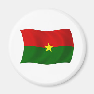 Burkina Faso Flag Magnet