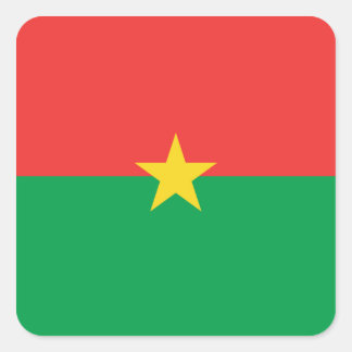 Burkina Faso Flag Sticker