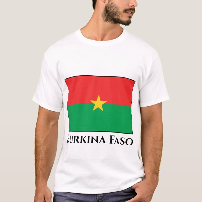 Burkina Faso Flag T-Shirt (Front)