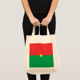 Burkina Faso flag Tote Bag