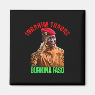 Burkina Faso- Ibrahim Traoré Thomas Sankara  Magnet