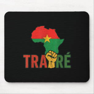 Burkina Faso-ibrahim Traoré _ Thomas Sankara Mouse Pad