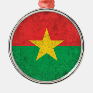 Burkina Faso Metal Ornament