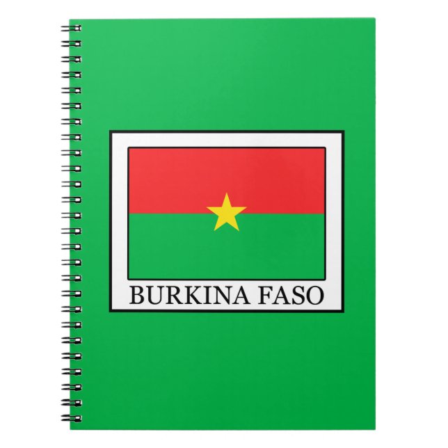 Burkina Faso Notebook (Front)