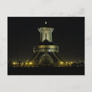 Burkina Faso - Ouagadougou - Monument at Night Postcard