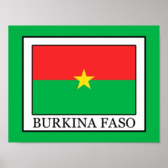 Burkina Faso Poster (Front)