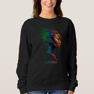 Burkina_Vibrant_African_Spirit Sweatshirt