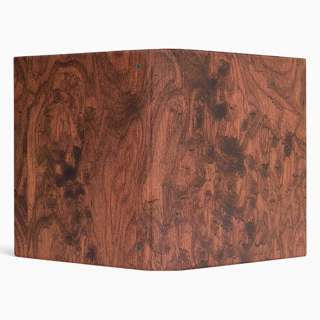 Burl Mahogany Wood Texture Binder (Background)