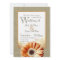 Burlap and Bow Orange Gerbera Daisy Wedding