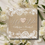 Burlap And Lace Rustic Country Wedding Binder<br><div class="desc">Looking for the perfect rustic country wedding design? Look no further than burlap and lace! The burlap and lace design features delicate white lace paired with natural burlap, creating a charming, rustic look that is perfect for any country wedding. The floral lace adds a touch of elegance, while the burlap...</div>