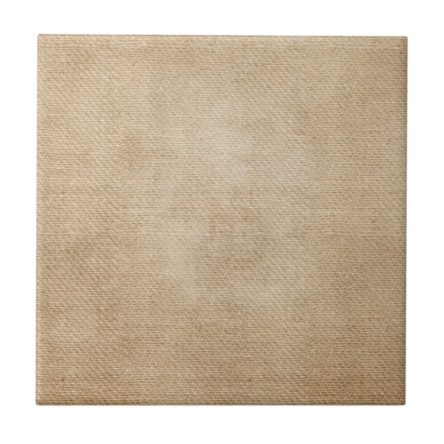 Burlap Background Tile (Front)