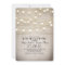 burlap lace string lights rustic rehearsal dinner