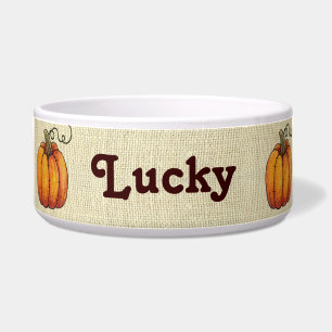 Burlap Pumpkins