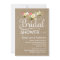 Burlap Rustic Floral Bridal Shower