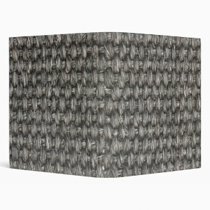 Burlap texture binder