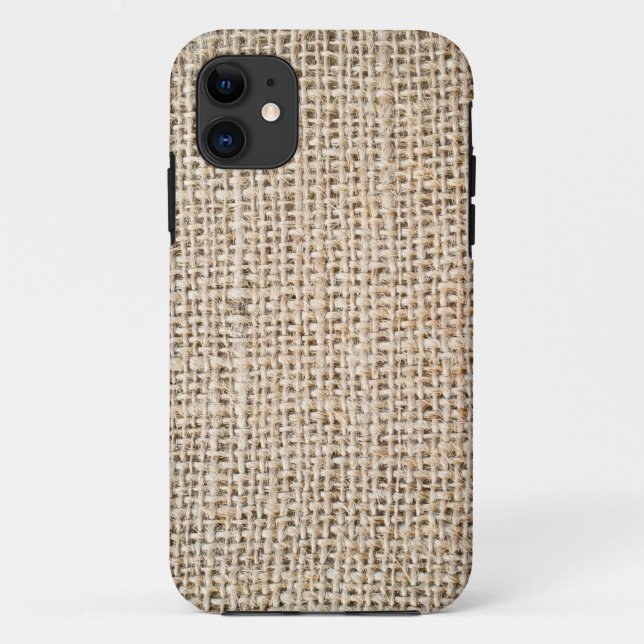 Burlap texture Case-Mate iPhone case (Back)