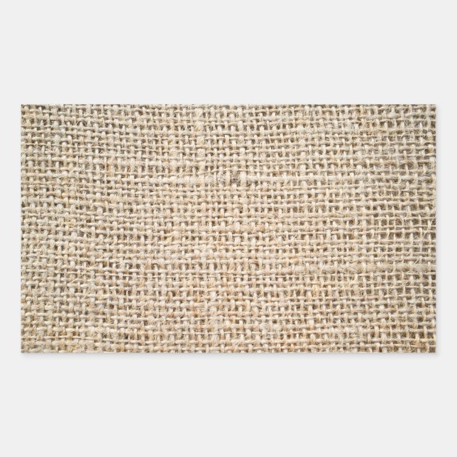 Burlap texture sticker (Front)