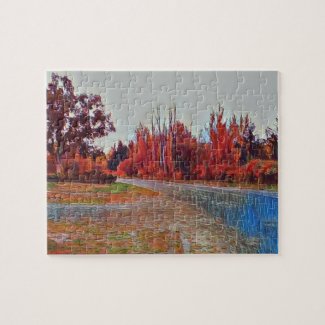 Burleigh Falls Paint 110 Piece Puzzle