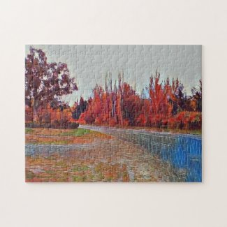 Burleigh Falls Paint 252 Piece Puzzle